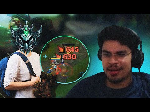 DESCONFIO QUE ESSE CARA É SMURF 🤔 (COACH GANGPLANK)