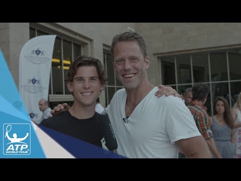 Теннис Lindstedt Interviews Thiem And More At Antalya Party 2017