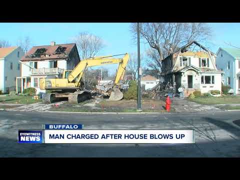 Man blows up home, apparent suicide attempt