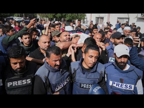 3 Journalisten bei israelischem Angriff auf Krankenhaus in Gaza getötet