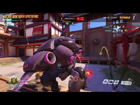 Overwatch - Hanamura (comp) | TP strat hype + sweaty last point