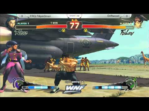 SSF4AE FRQ Filipin0man vs Driftwood - WNF 1.6