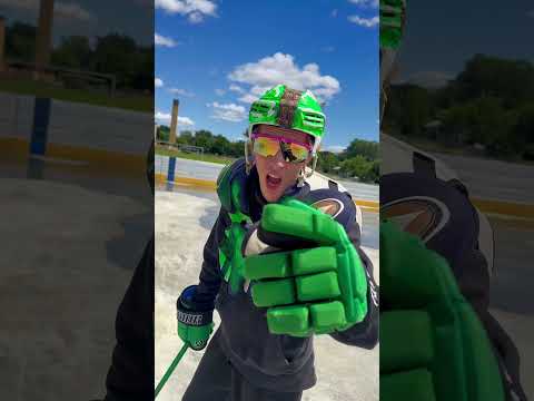 Green Machine Chirping 😂 #hockey