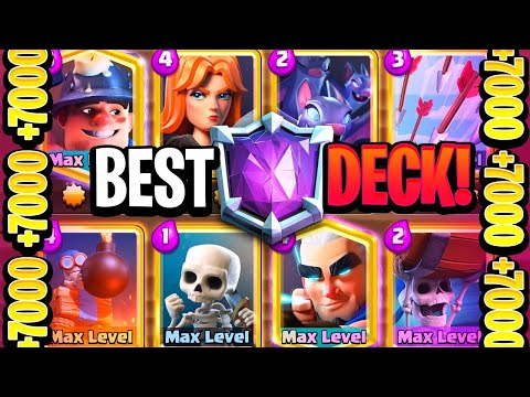 ULTIMATE CHAMPION TROPHY PUSH! #1 DECK IN CLASH ROYALE!