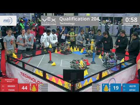 2018 VRC Tech Q204 - 99000X 7323A vs 4621B 6916C - 91 to 76