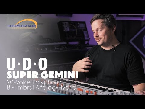 UDO Super Gemini - First Look at Turra Music