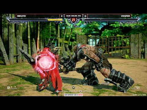 Soulcalibur 6 @ NLBC Online #18 - Rikuto vs Vesper - LOSERS FINALS [4K/60fps]