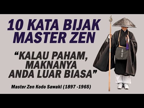 ZEN MASTER'S WISDOM WORDS || OLD RAFTS