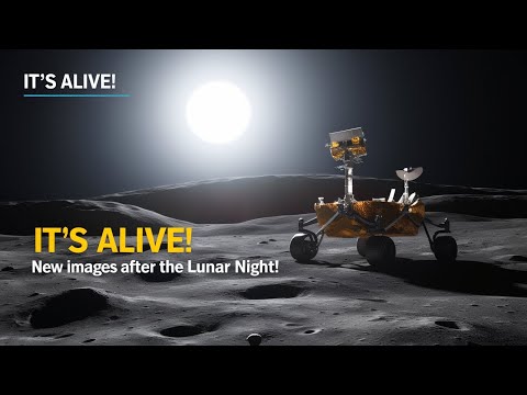 It Sent Back New Images after Waking up from the Moonlit Night!