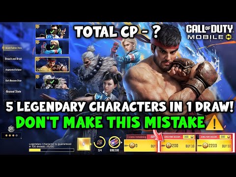Buying full Street Fighter Hero Draw CODM | Total CP needed?