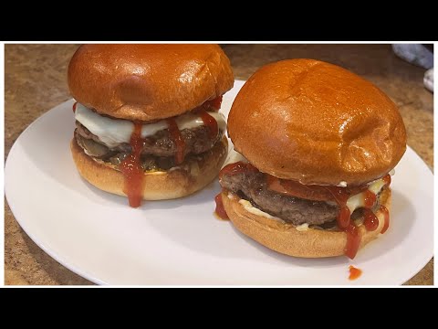 How To Make Hamburger / Homemade Beef Burger Recipe