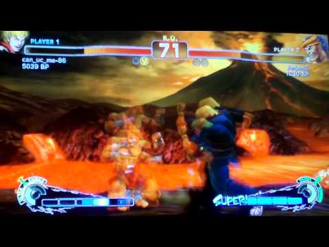SSF4 online match Adon vs Ken