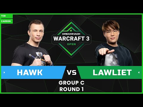 DreamHack Warcraft III Open 2021 Finals - [HU] HawK vs. LawLiet [NE] - Group C