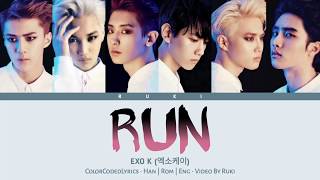 EXO K (엑소케이) - 'RUN' (런) [ColorCodedLyrics] Han | Rom | Eng
