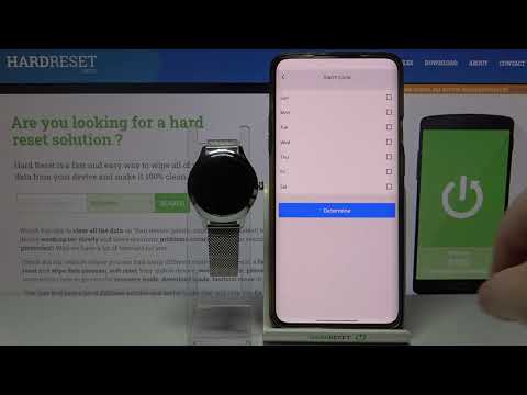 How to Set Alarm in KINGWEAR KW10 Pro – Add Reminder