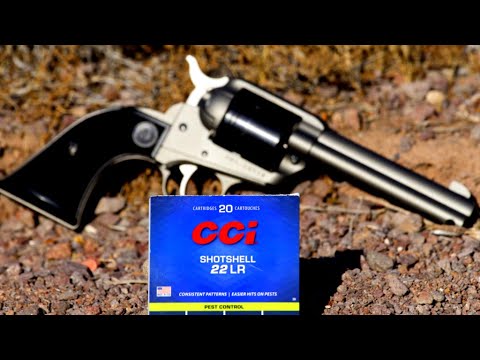 CCI .22 LR Shotshell Shooting Review - Are They Effective?  Will They Cycle A Semiauto Firearm?