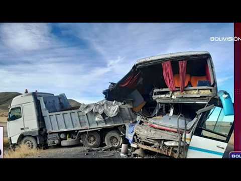 Trágico accidente de bus en Tarija deja tres fallecidos y 32 heridos