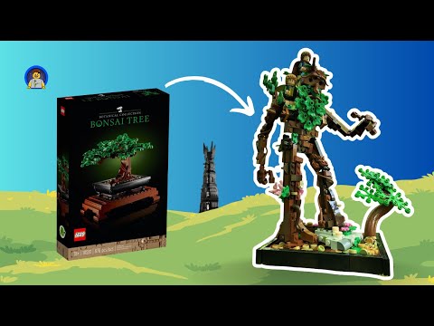 LEGO Lord of the Rings Treebeard - 10281 Bonsai Tree Alternative Build Review