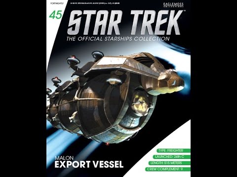 Star Trek Starships Collection Issue 45 Malon Export