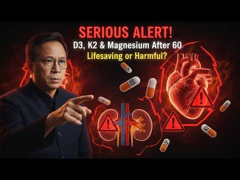 Important Alert for 60+: Are D3, K2 & Magnesium Helping You—or Causing Hidden Harm?