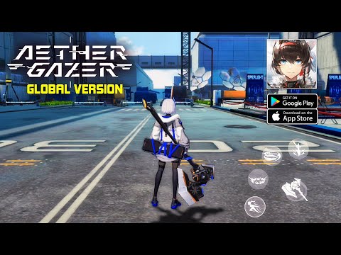 Aether Gazer (ENG) - Official Launch Gameplay (BlueStacks/Android/iOS) - YouTube