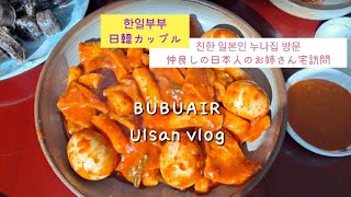 【한일부부/日韓カップル】주말 브이로그 | 친한 일본인 누나집에 가서 먹기만 한 일상 週末vlog | 仲良しの日本人のお姉さん宅でおいしいものを食べてばかりの日常