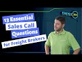 Crack The Code 13 Questions Every Freight Broker Should Ask