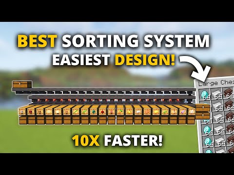 The ABSOLUTE BEST Auto Sorter for Minecraft 1.21