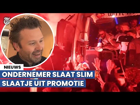 Telstar-supporter uitgeput na feest: ‘Ik heb grote wallen!’