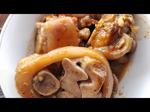 How to cook Pork trotters |Delicious pork trotter
