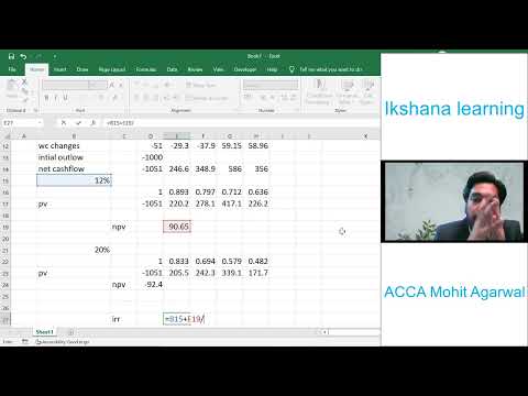 ACCA F9/FM- NPV, IRR CBE PRACTICE (SC COMPANY)