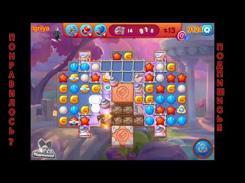 Fishdom level 9121, 9122, 9123, 9124, 9125 / Фишдом уровень 9121, 9122, 9123, 9124, 9125