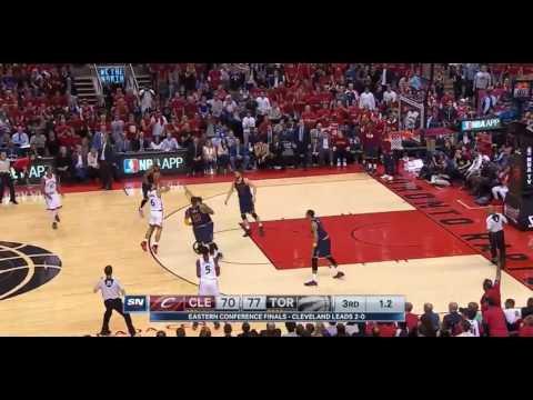 Corey Joseph Beats the BUZZER ! | RAPTORS vs CAVS | GAME 3 | 2016 EAST FINALS