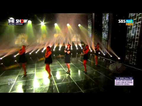 150512 티아라 T-ara ~ Eunjung Solo Debut - Tears Drop - The Show