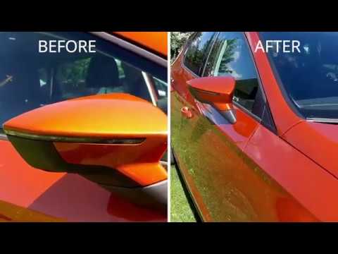 How to install Dynamic turn signal / blinker Seat Leon 5F / How to remove mirror cover