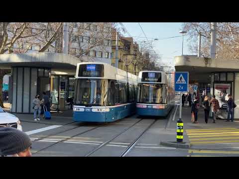 Verkehrsaufkommen am Limmatplatz am 2. März 2021