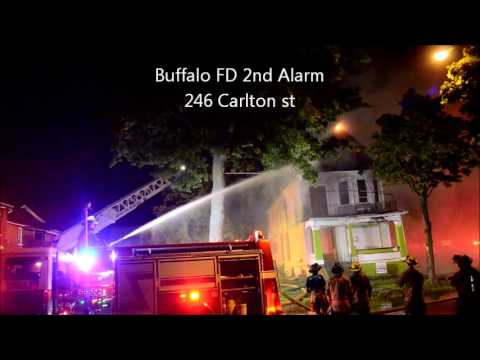 Buffalo FD 2nd Alarm - 246 Carlton st