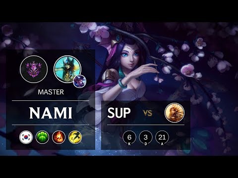 Nami Support vs Leona - KR Master Patch 9.22
