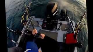 preview picture of video 'Two Rivers 2014 Salmon Fishing'