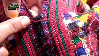 Balochi Dress Balochi Doch tutorial ( Toheeg  ) ت