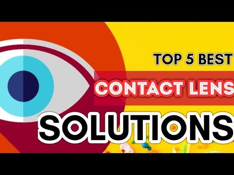 Top 5 Best Contact Lens Solutions 2019