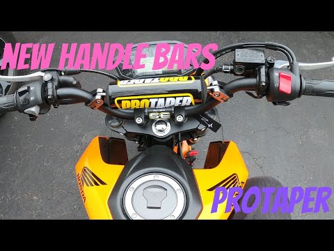Installing ProTaper Honda Mini Bars On Honda Grom
