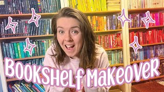 Dream Home Library & Reading Room Makeover - Bookshelf Organization & Toddler Craft Space