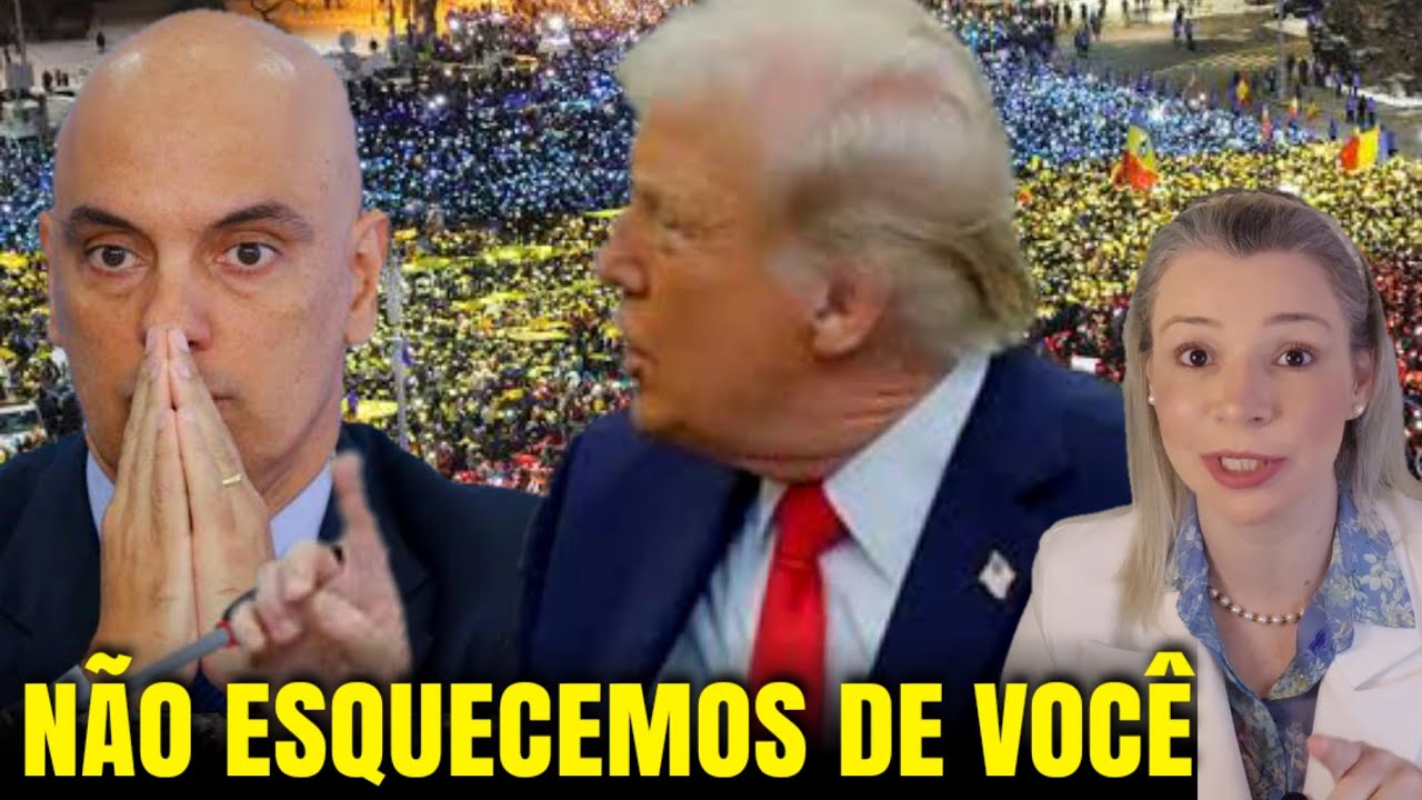 ASSESSOR DE TRUMP INTIMIDA MORAES + PROTESTOS NA EUROPA