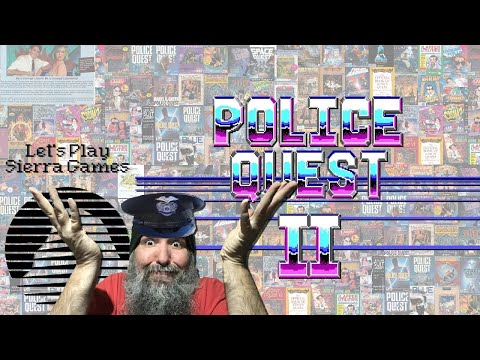 Let's Play Sierra Games - Police Quest 2 Play Through - Commentary