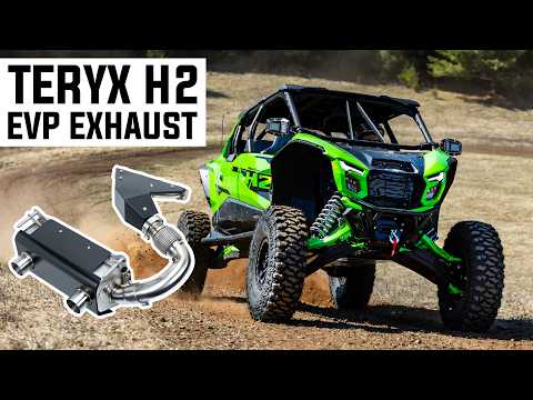 EVP Race Bypass Pipe for Kawasaki Teryx H2