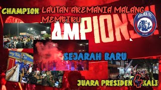 Download lagu NEW HISTORY ‼️THE SEA OF AREMANIA SHOWS AWAY AREMA FC AS THE 2024 PRESIDENTIAL CUP CHAMPIONS mp3