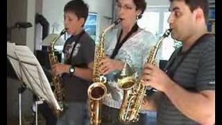 Saxophon Trio - My Pupils :-)
