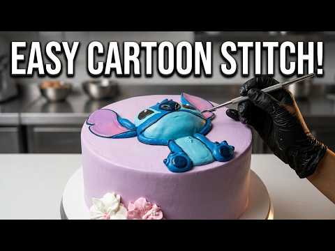 Cute Stitch Character Cake