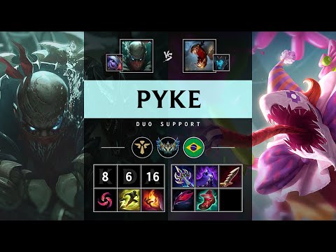 Pyke Support vs Fiddlesticks - BR Challenger Patch 25.09